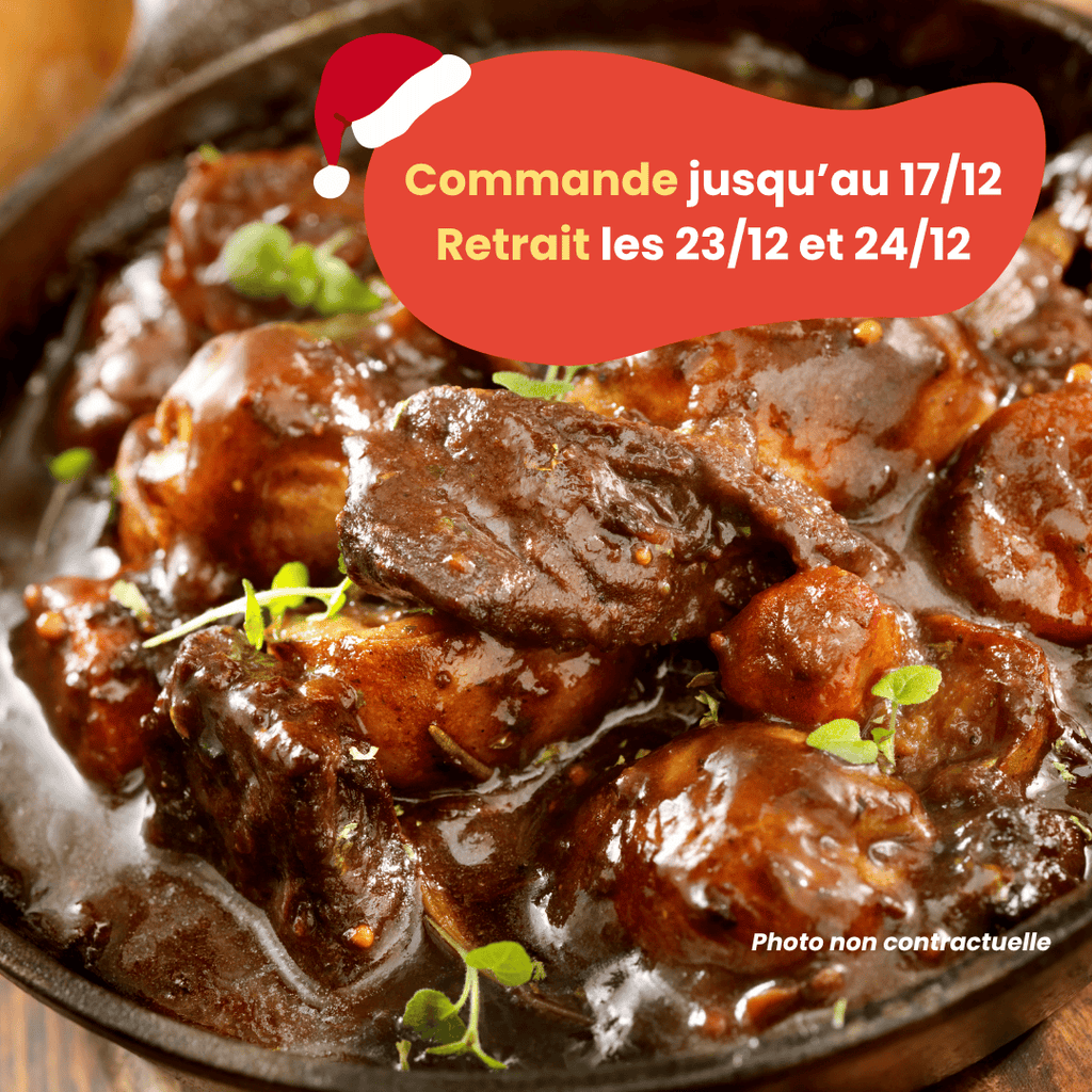 PRÉCOMMANDE Noël - Carbonade tarnaise de Boeuf (1kg) Domaine des Tuileries vrac-zero-dechet-ecolo-balma-gramont