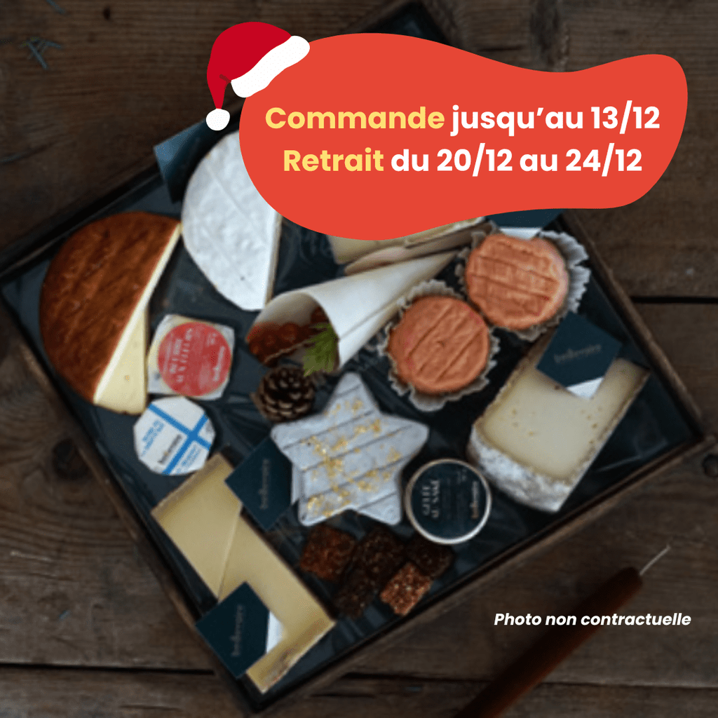 PRÉCOMMANDE Noël - Plateau de fromages 10/12 pers. Beillevaire vrac-zero-dechet-ecolo-balma-gramont