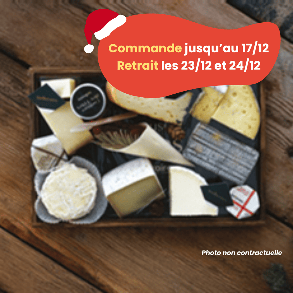 PRÉCOMMANDE Noël - Plateau de fromages 6/8 pers. Beillevaire vrac-zero-dechet-ecolo-balma-gramont
