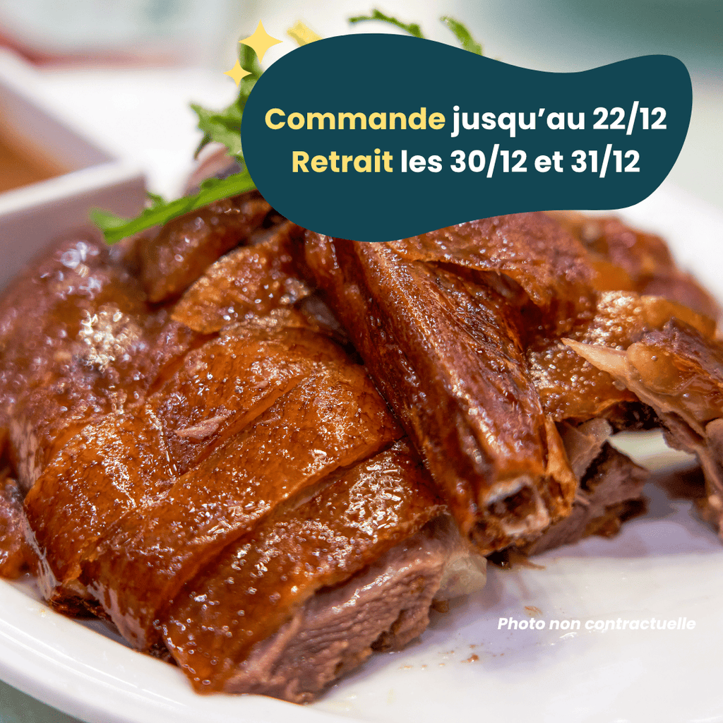 PRÉCOMMANDE Nouvel An - ACOMPTE - Rôti d'un magret de Canard au foie gras (450 à 650g) Domaine des Tuileries vrac-zero-dechet-ecolo-balma-gramont