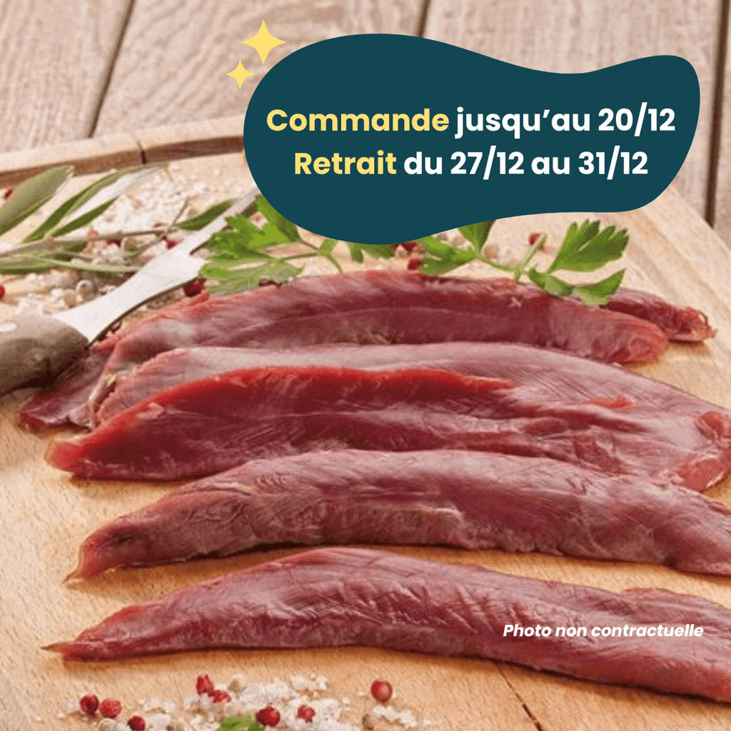 PRÉCOMMANDE Nouvel An - Aiguillettes de Canard (500g) Domaine des Tuileries vrac-zero-dechet-ecolo-balma-gramont