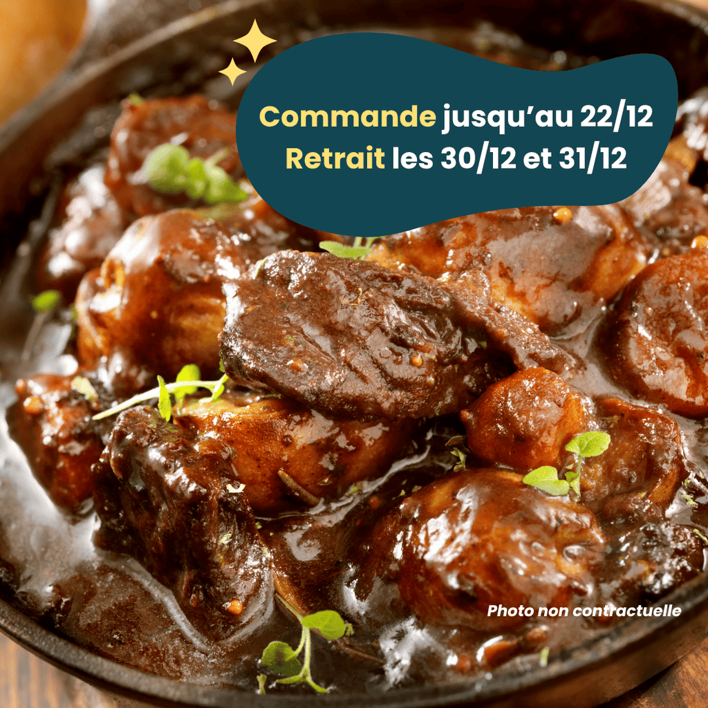 PRÉCOMMANDE Nouvel An - Carbonade tarnaise de Bœuf (1kg) Domaine des Tuileries vrac-zero-dechet-ecolo-balma-gramont