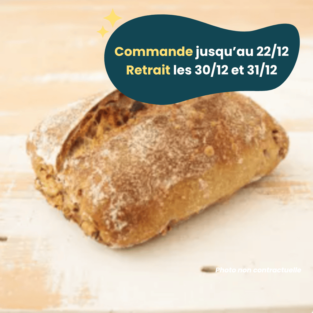 PRÉCOMMANDE Nouvel An - Petit pavé aux noix BIO - 250g Les Frères Chapelier vrac-zero-dechet-ecolo-balma-gramont