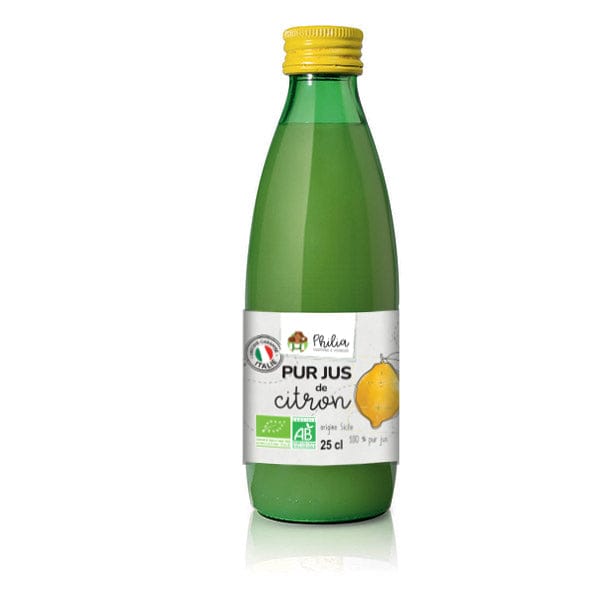 Pur jus de citron BIO - 25cl Philia vrac-zero-dechet-ecolo-balma-gramont