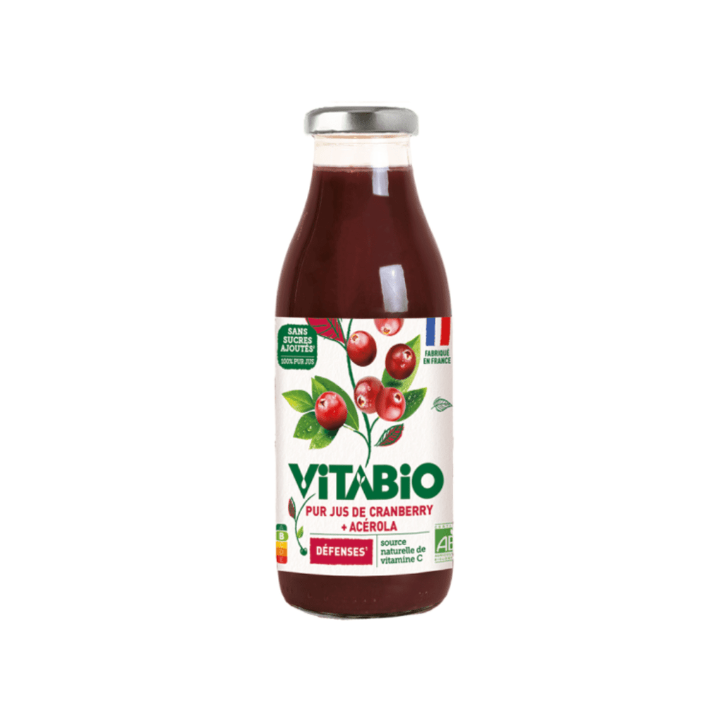 Pur jus de Cranberry - DEFENSES - 50cl Vitabio vrac-zero-dechet-ecolo-balma-gramont