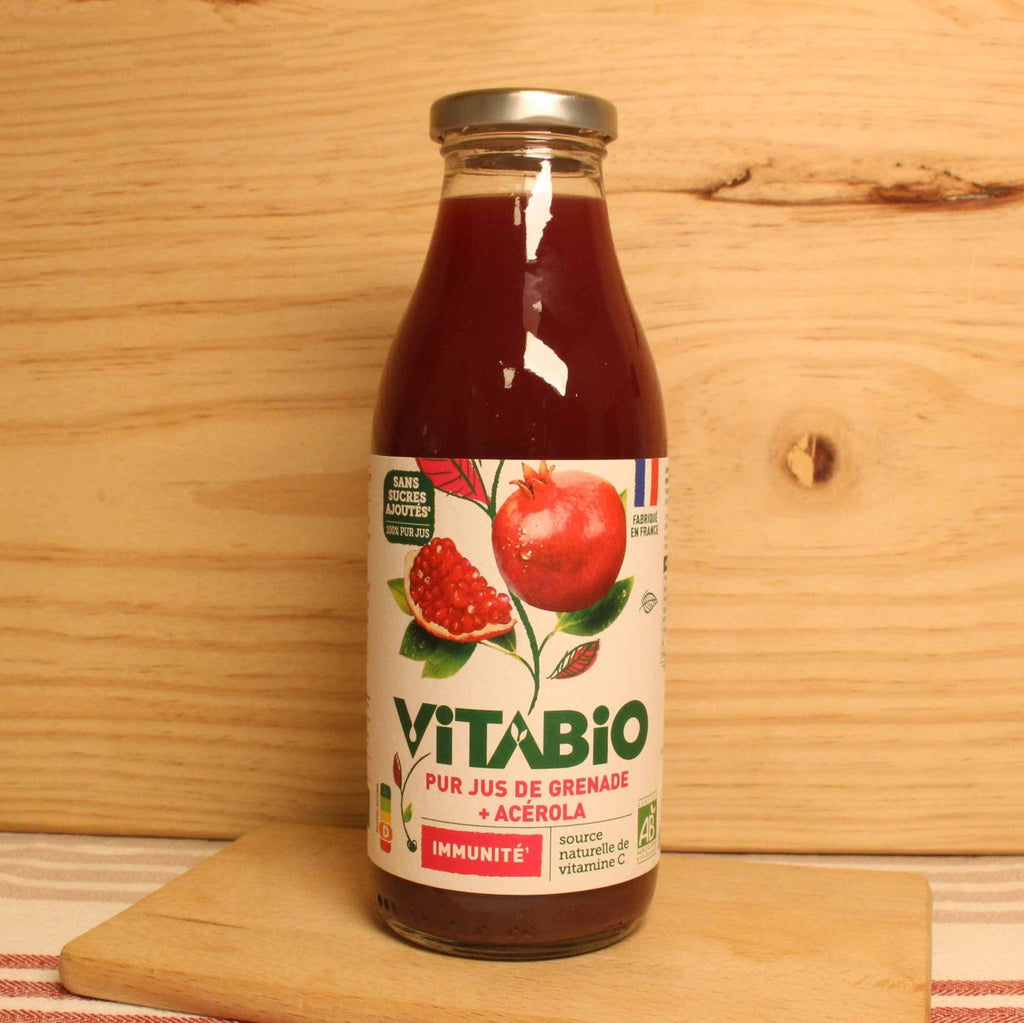 Pur jus de Grenade - IMMUNITE- 50cl Vitabio vrac-zero-dechet-ecolo-balma-gramont