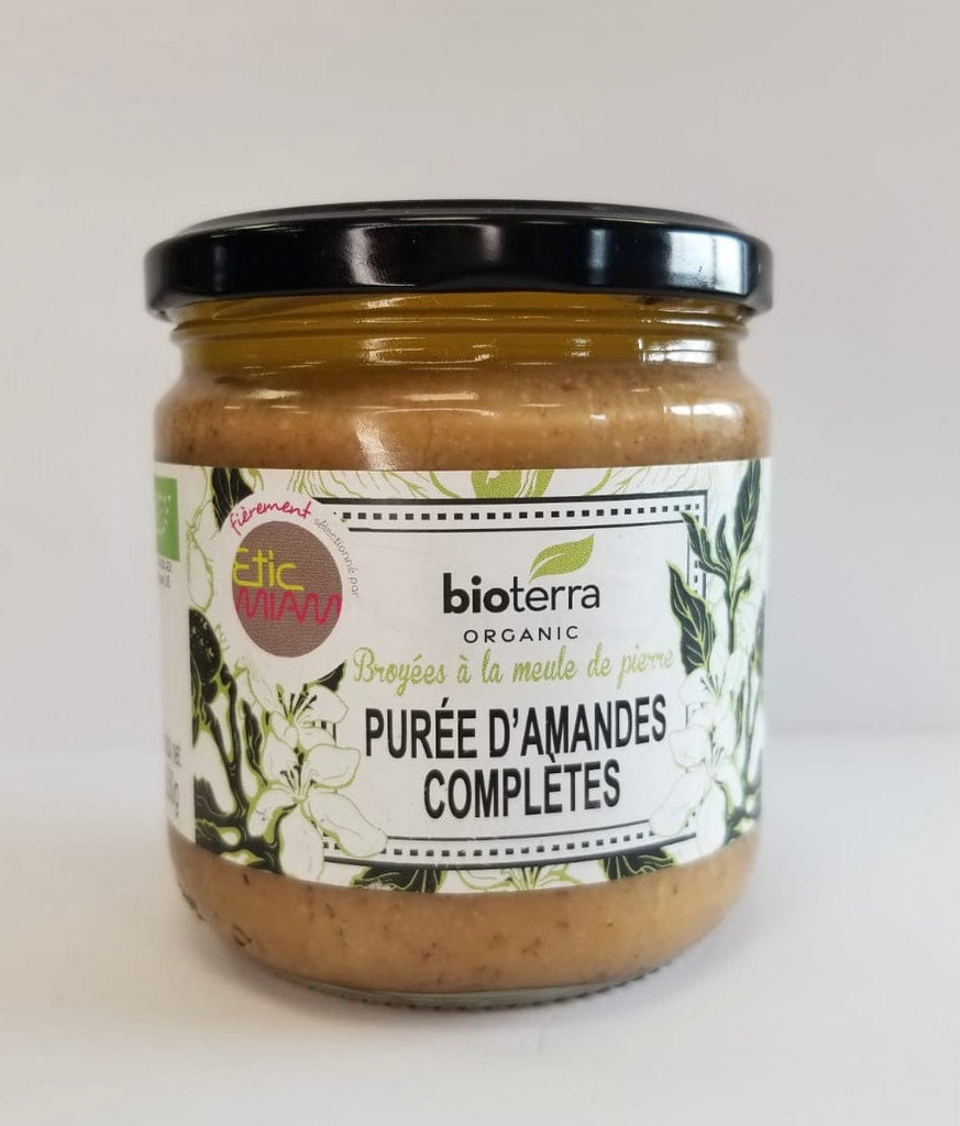 Purée d'amandes complètes BIO - 330g - ANTIGASPI Bioterra vrac-zero-dechet-ecolo-balma-gramont