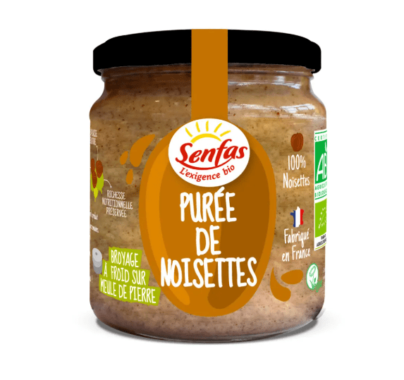 Purée de noisettes BIO - 300g Senfas vrac-zero-dechet-ecolo-balma-gramont