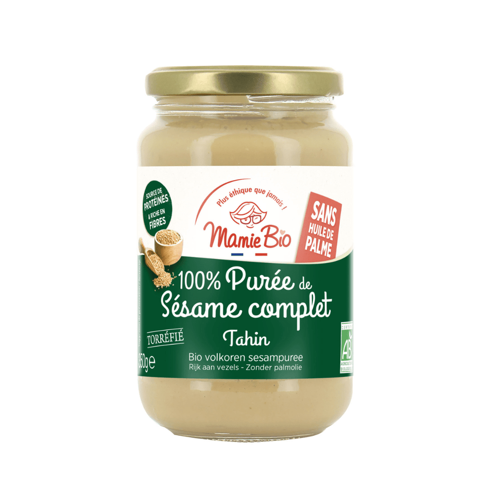 Purée de sésame tahin complet BIO - 350g Mamie Bio vrac-zero-dechet-ecolo-balma-gramont