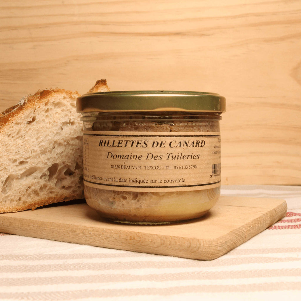 Rillettes de canard avec 25% de foie gras - 120 g Domaine des Tuileries vrac-zero-dechet-ecolo-balma-gramont