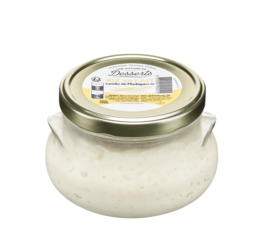 Riz au lait vanille de Madagascar - format familial - 500g Beillevaire vrac-zero-dechet-ecolo-balma-gramont