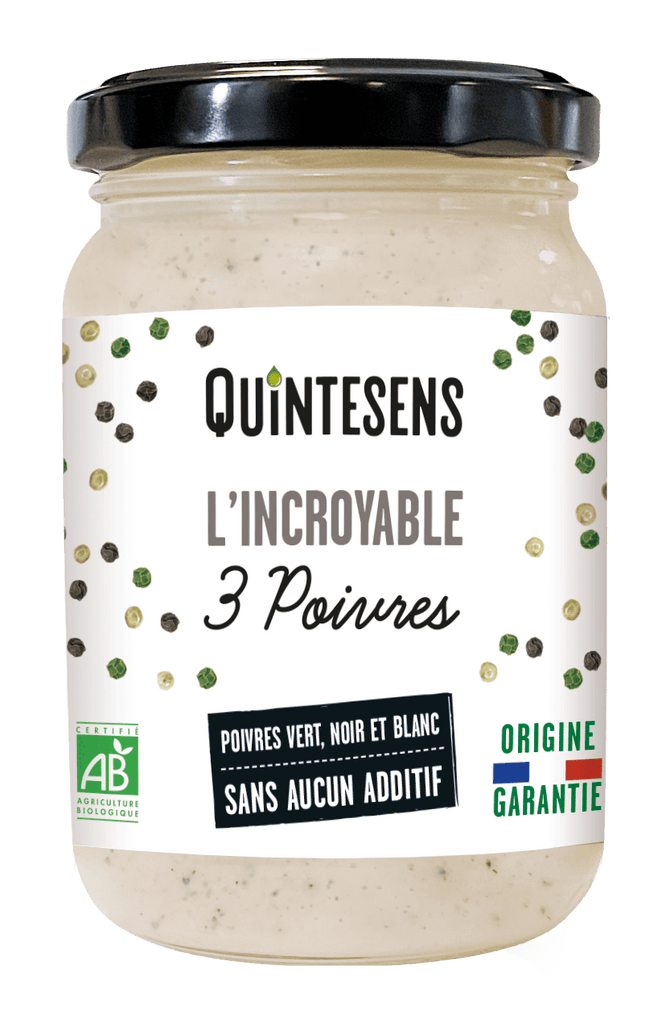 Sauce 3 Poivres BIO - 180g - ANTIGASPI Quintesens vrac-zero-dechet-ecolo-balma-gramont