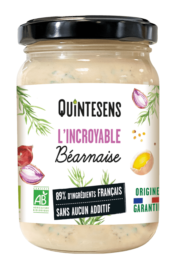 Sauce Béarnaise BIO - 180g - ANTIGASPI Quintesens vrac-zero-dechet-ecolo-balma-gramont