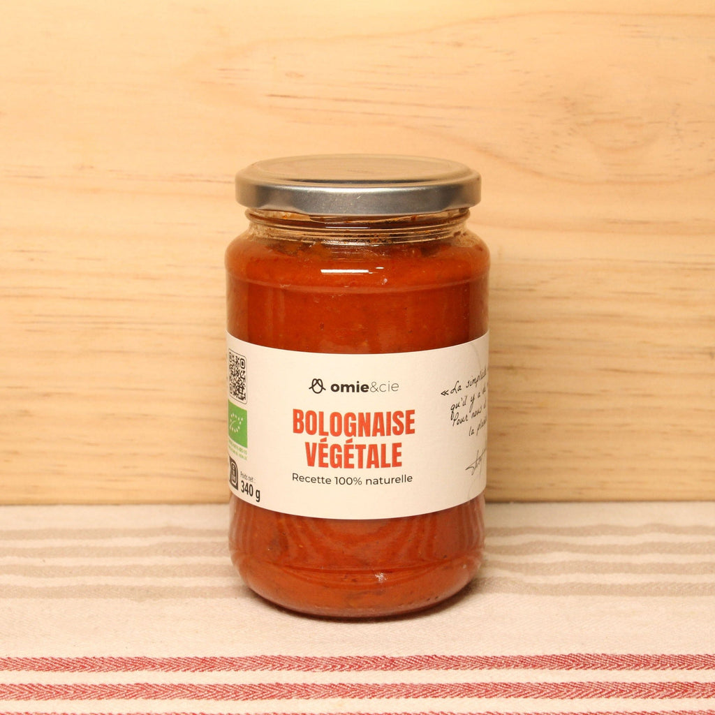 Sauce bolognaise végétale - 340g Omie vrac-zero-dechet-ecolo-balma-gramont