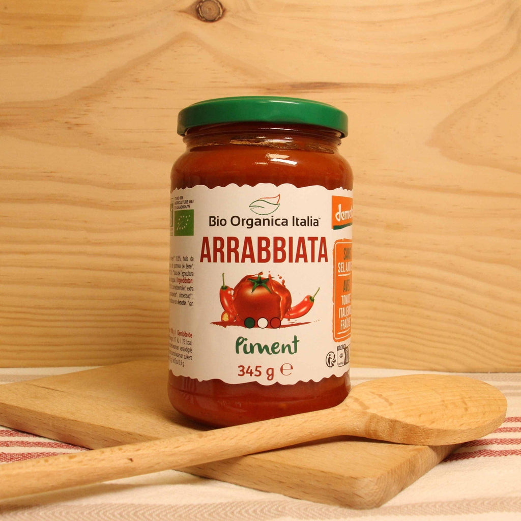 Sauce tomate arrabbiata BIO - 345g Bio Organica Italia vrac-zero-dechet-ecolo-balma-gramont