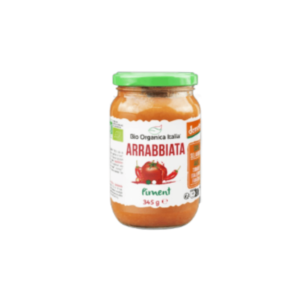 Sauce tomate arrabbiata BIO - 345g Bio Organica Italia vrac-zero-dechet-ecolo-balma-gramont