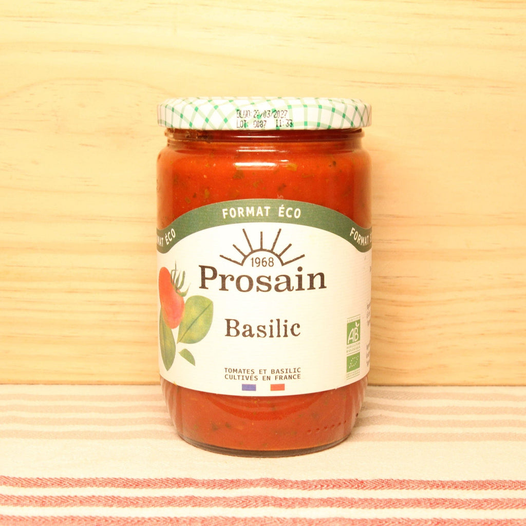 Sauce tomate au basilic BIO - 610g Prosain vrac-zero-dechet-ecolo-balma-gramont