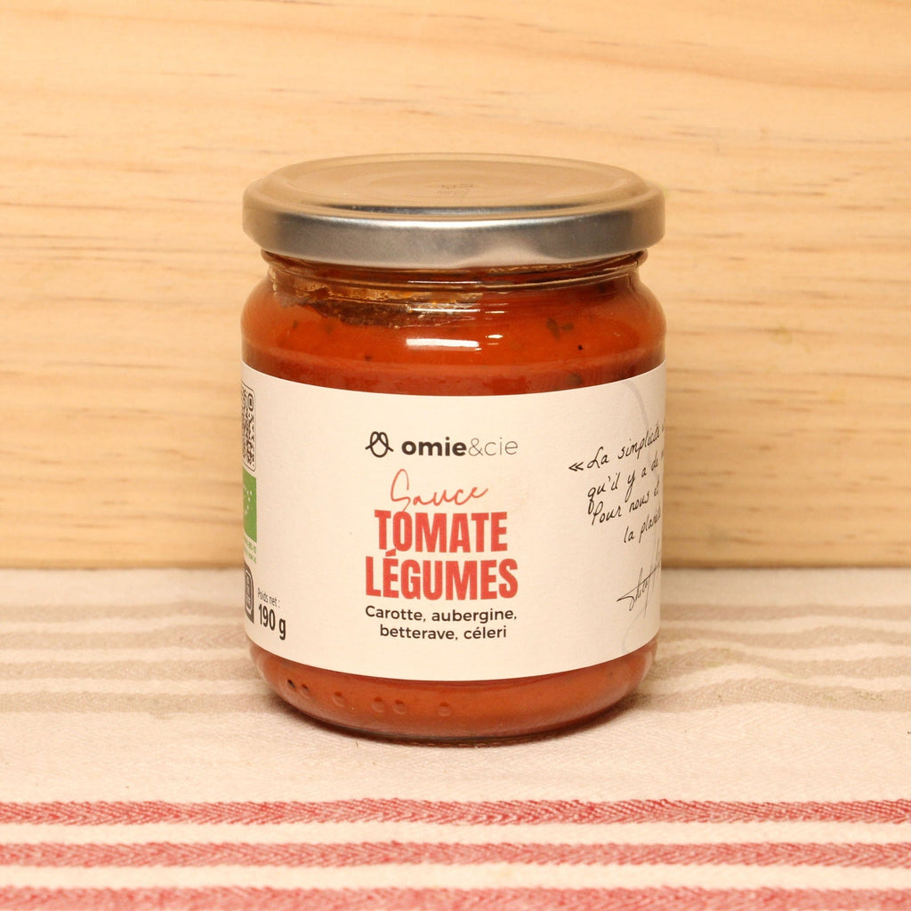 Sauce tomate aux légumes - 190g Omie vrac-zero-dechet-ecolo-balma-gramont