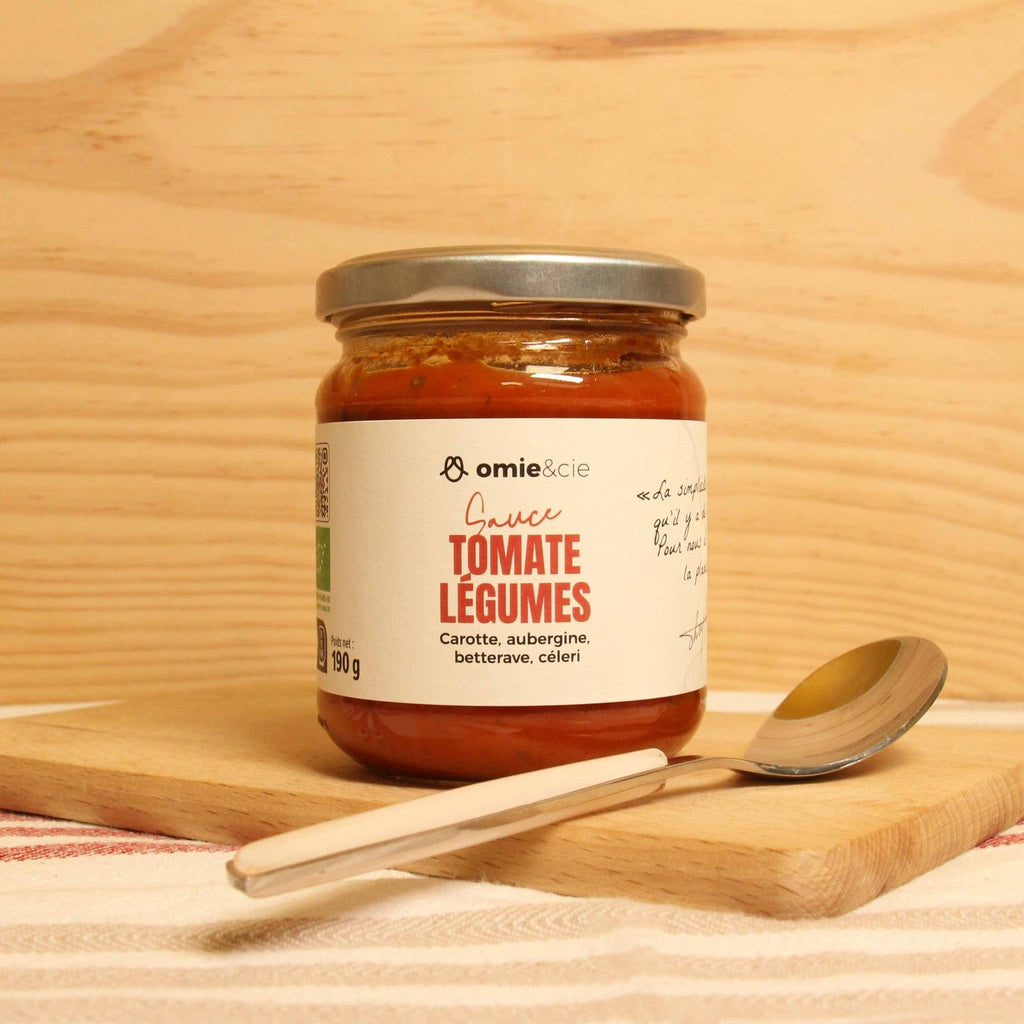 Sauce tomate aux légumes BIO - 190g Omie vrac-zero-dechet-ecolo-balma-gramont