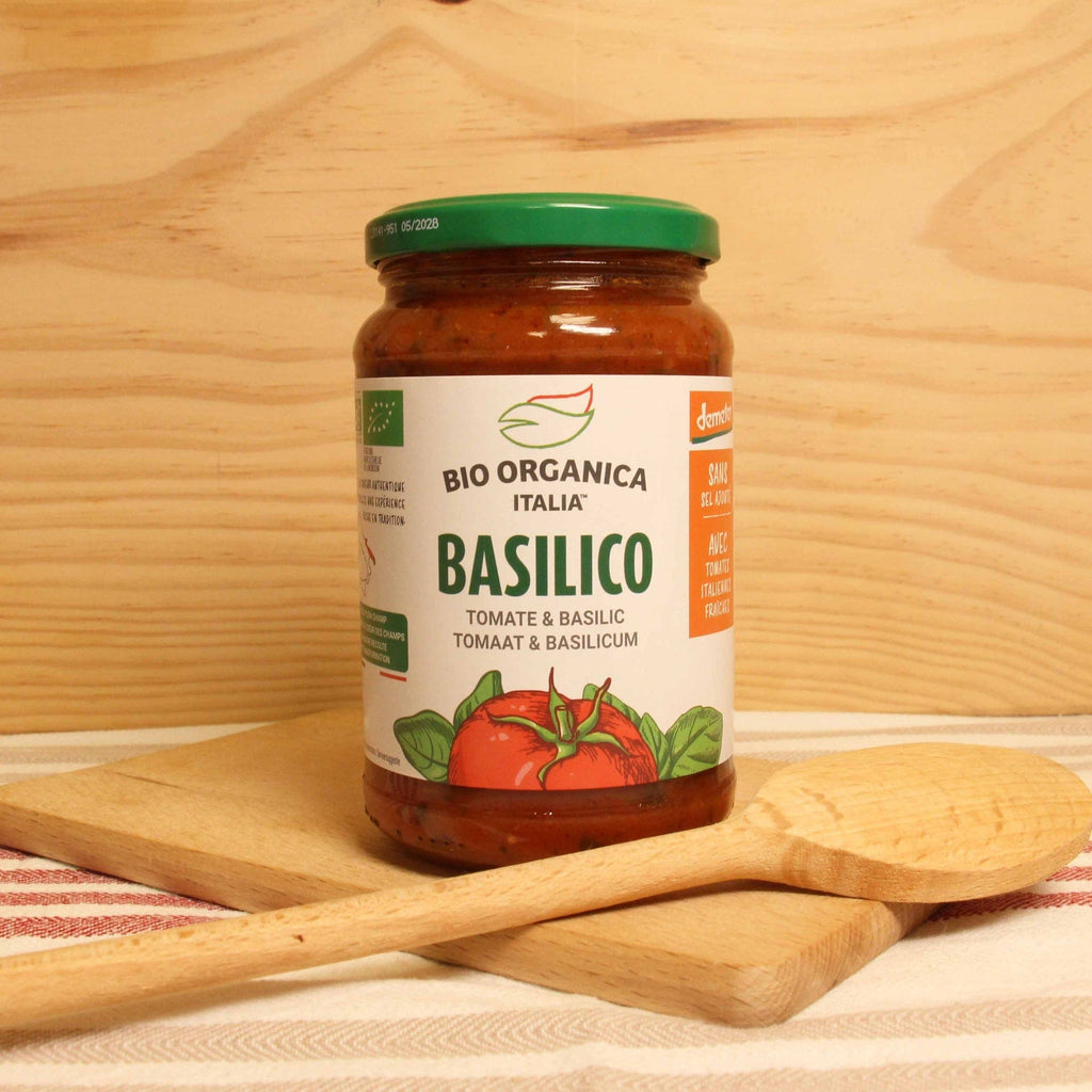 Sauce tomate basilico BIO - 350g Bio Organica Italia vrac-zero-dechet-ecolo-balma-gramont