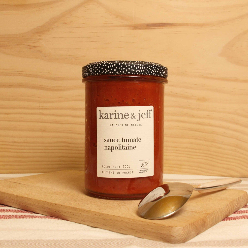 Sauce tomate napolitaine BIO - 200g Karine & Jeff vrac-zero-dechet-ecolo-balma-gramont