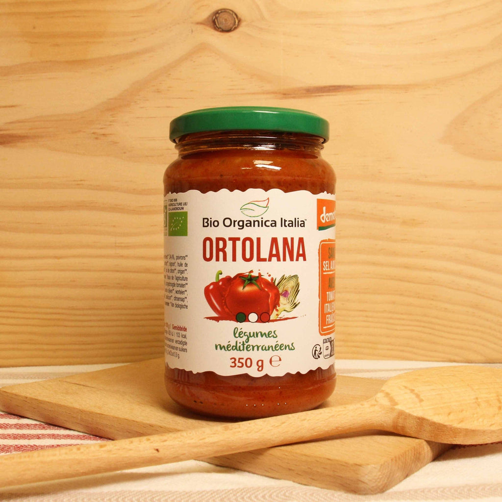 Sauce tomate ortolana BIO - 350g Bio Organica Italia vrac-zero-dechet-ecolo-balma-gramont