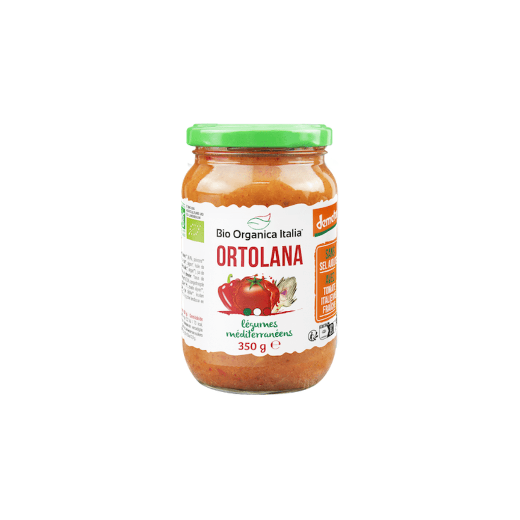 Sauce tomate ortolana BIO - 350g Bio Organica Italia vrac-zero-dechet-ecolo-balma-gramont