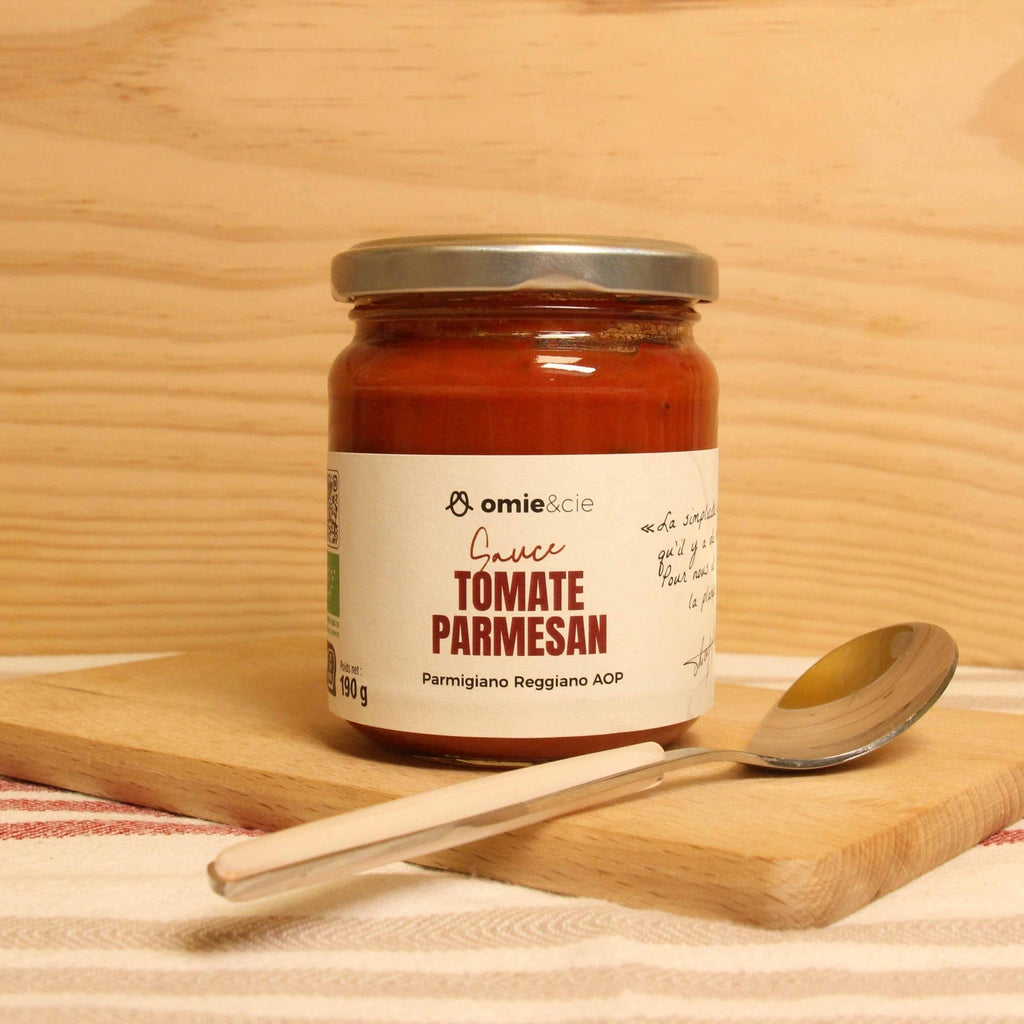 Sauce tomate parmesan BIO - 190g Omie vrac-zero-dechet-ecolo-balma-gramont