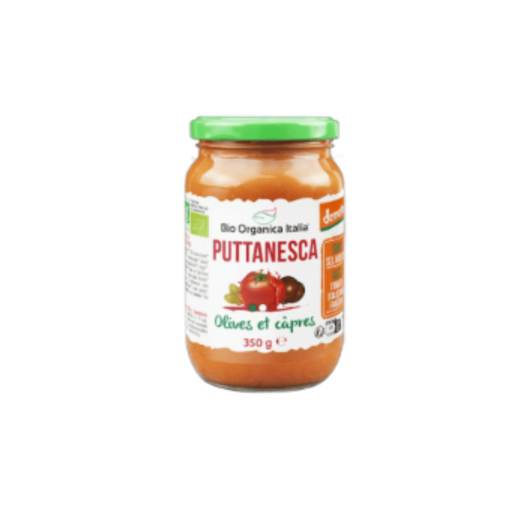 Sauce tomate puttanesca BIO - 350g Bio Organica Italia vrac-zero-dechet-ecolo-balma-gramont