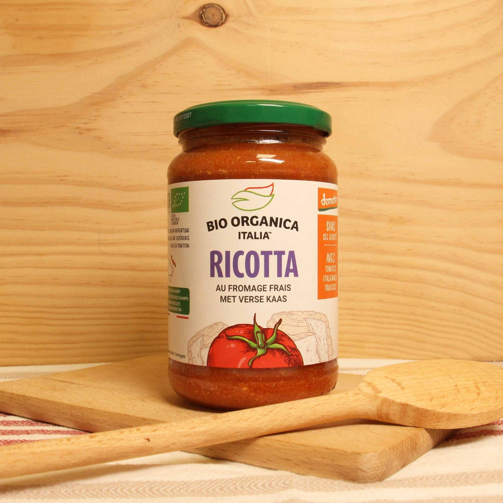 Sauce tomate ricotta BIO - 350g Bio Organica Italia vrac-zero-dechet-ecolo-balma-gramont