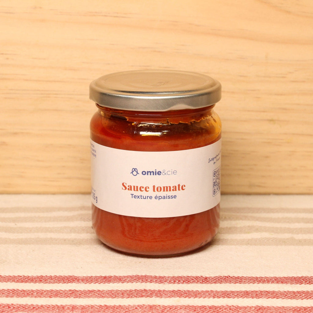 Sauce tomate texture épaisse - 185g Omie vrac-zero-dechet-ecolo-balma-gramont