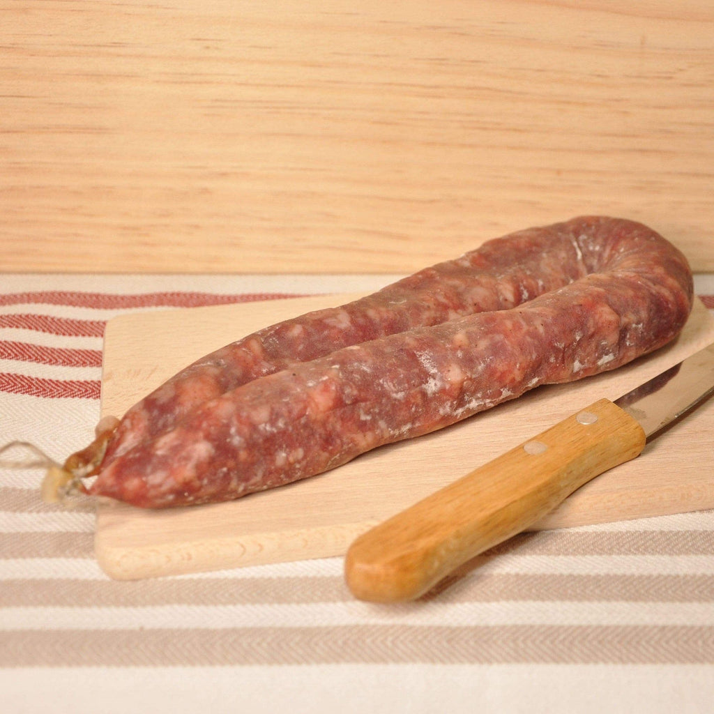 Saucisse sèche traditionnelle - la pièce 200g - ANTIGASPI Maison Castet vrac-zero-dechet-ecolo-balma-gramont
