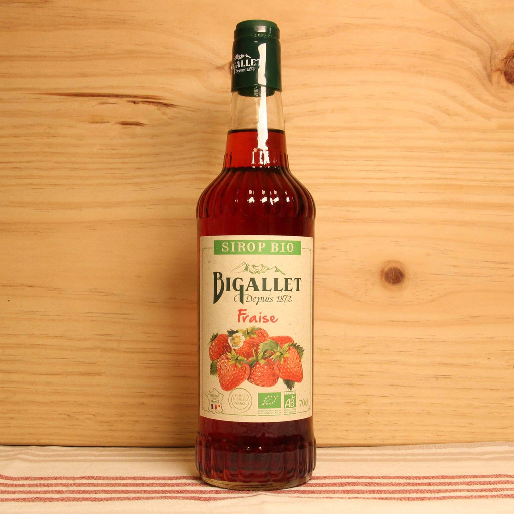 Sirop de fraise BIO - 70cl Bigallet vrac-zero-dechet-ecolo-balma-gramont