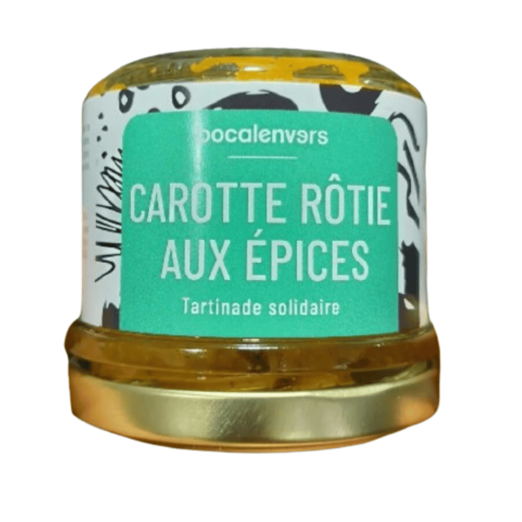 Tartinade Carotte Rôtie aux épices - 110g Bocalenvers vrac-zero-dechet-ecolo-balma-gramont