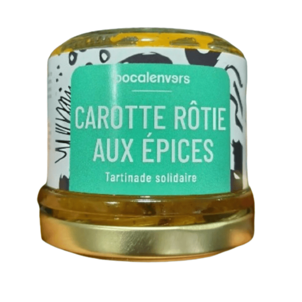 Tartinade carotte rôtie aux épices - 110g Bocalenvers vrac-zero-dechet-ecolo-balma-gramont