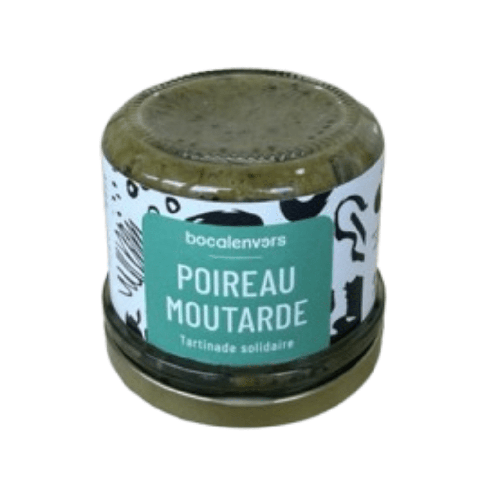 Tartinade Poireau Moutarde - 110g Bocalenvers vrac-zero-dechet-ecolo-balma-gramont