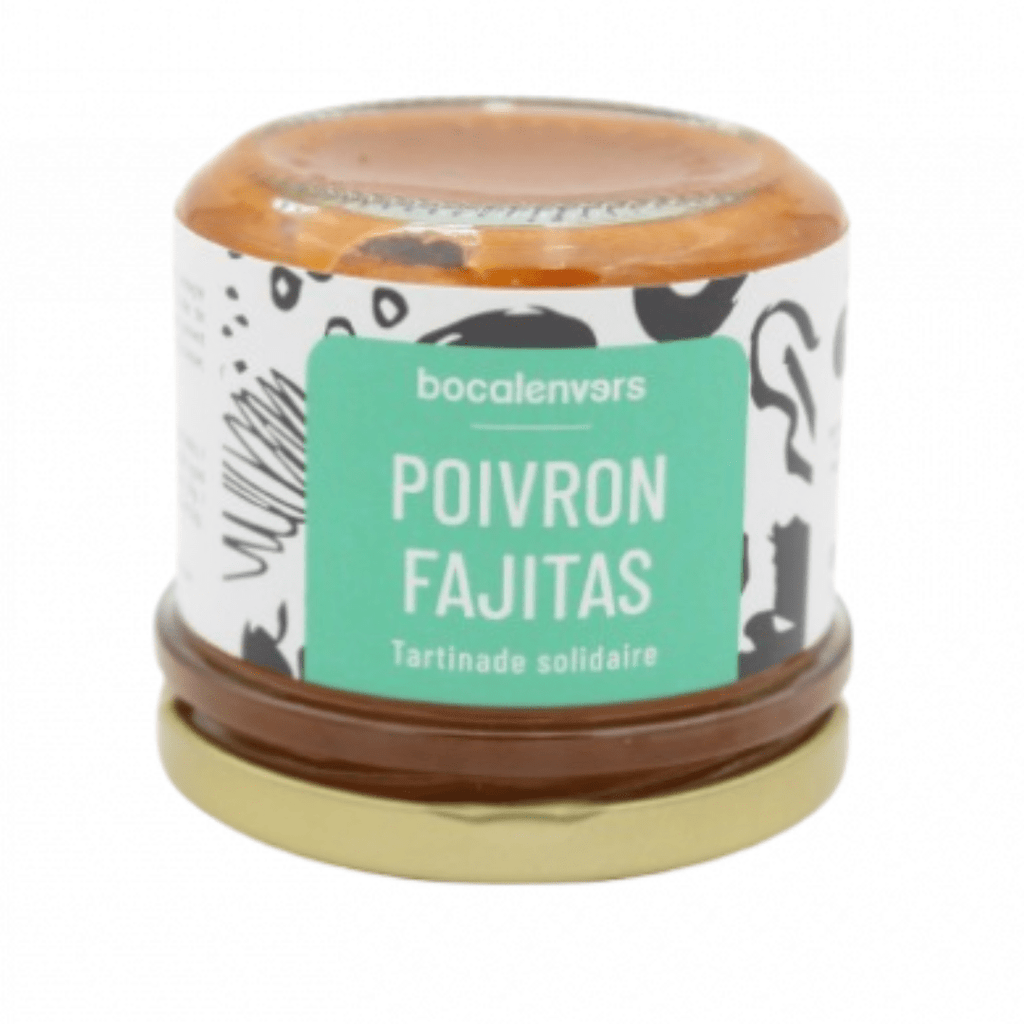 Tartinade Poivron Fajitas - 110g Bocalenvers vrac-zero-dechet-ecolo-balma-gramont