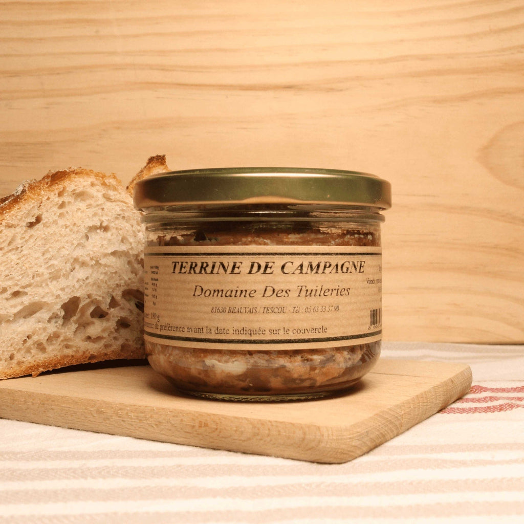 Terrine de campagne - 180g Domaine des Tuileries vrac-zero-dechet-ecolo-balma-gramont