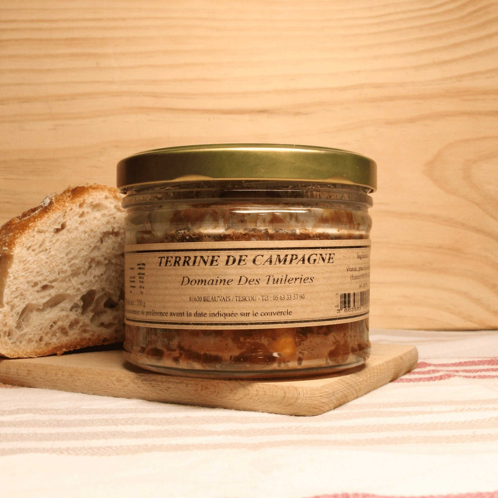 Terrine de campagne - 350g Domaine des Tuileries vrac-zero-dechet-ecolo-balma-gramont