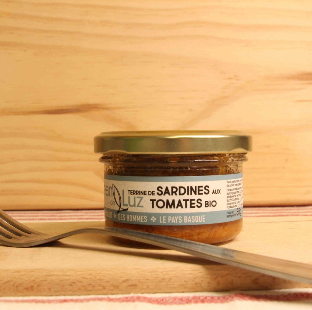 Terrine de sardines aux tomates - 85g Jean de Luz vrac-zero-dechet-ecolo-balma-gramont