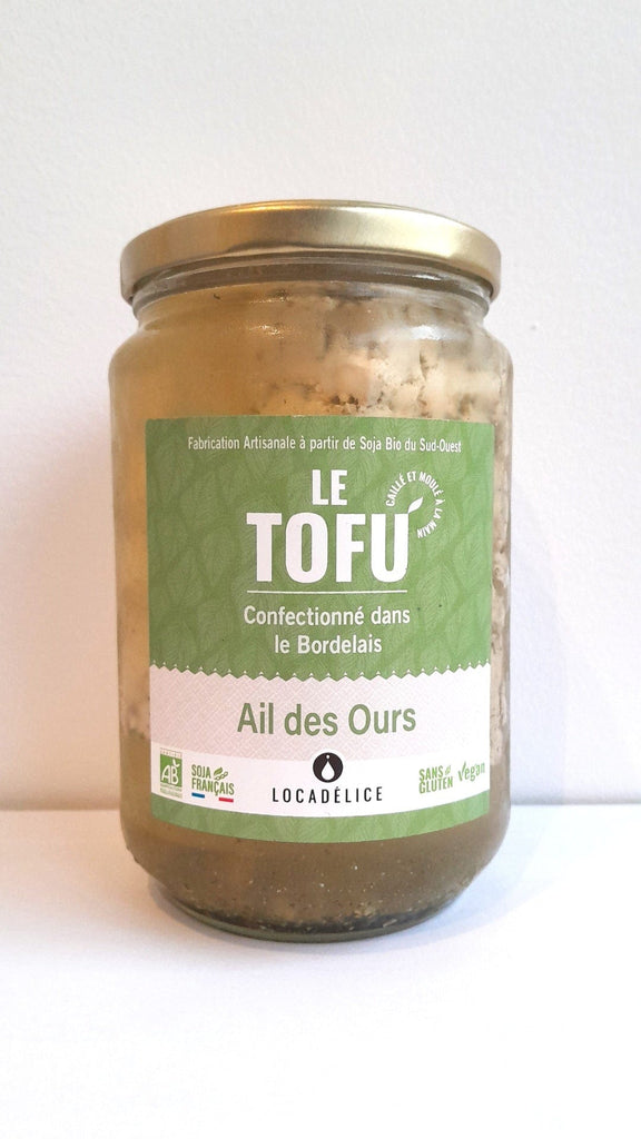 Tofu frais à l'Ail Des Ours BIO - 180g - ANTIGASPI Locadélice vrac-zero-dechet-ecolo-balma-gramont