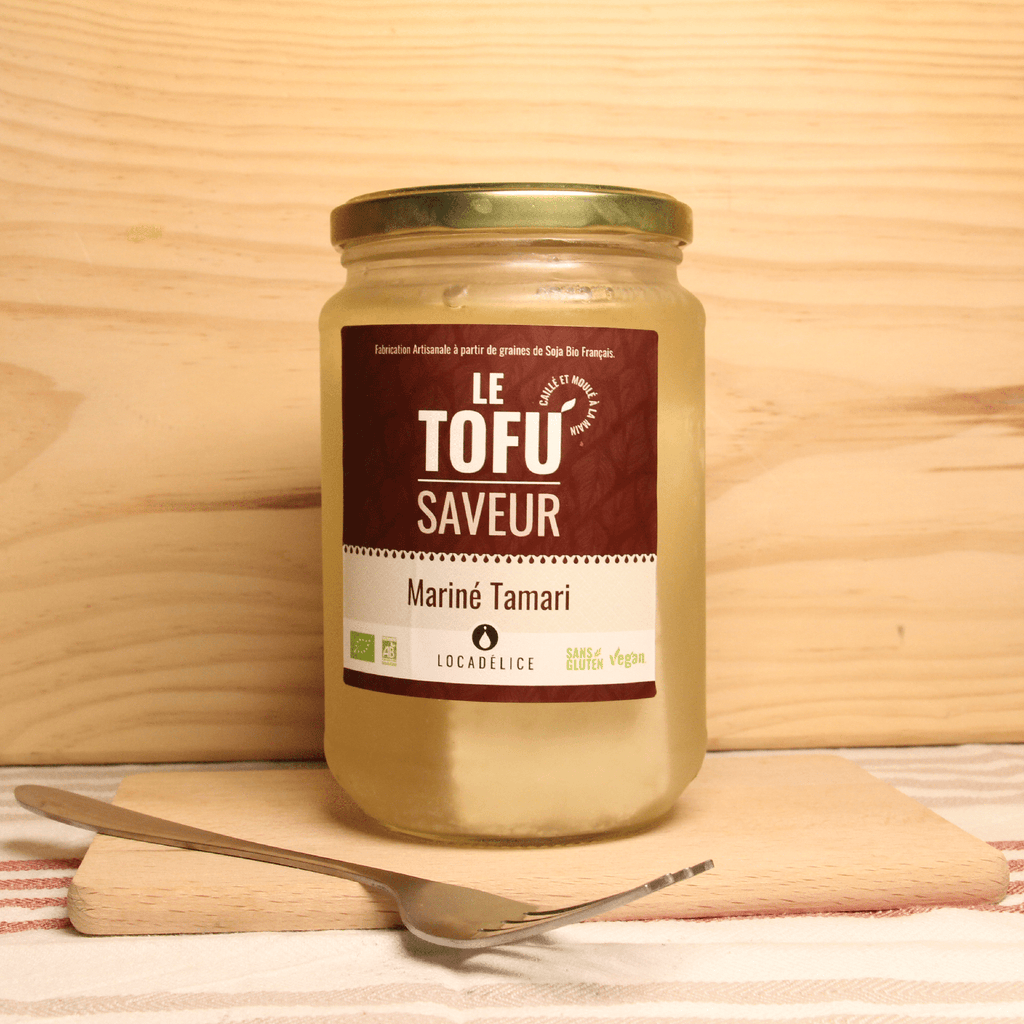 Tofu frais mariné au Tamari BIO - 180g - ANTIGASPI Locadélice vrac-zero-dechet-ecolo-balma-gramont