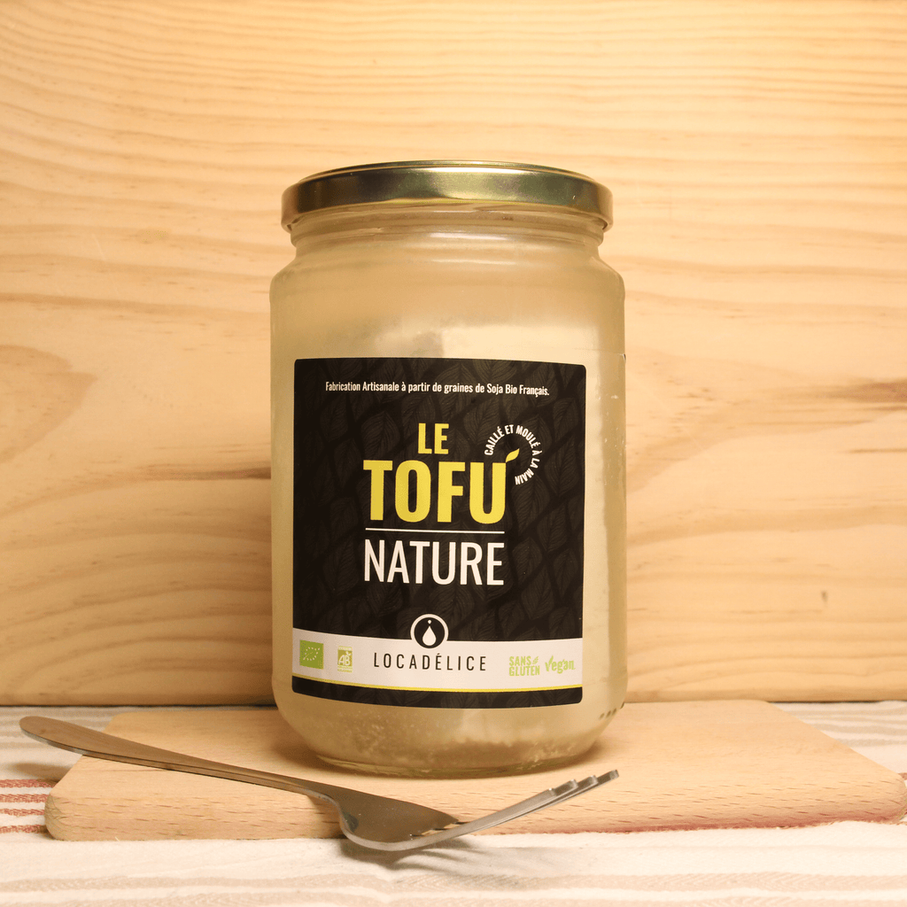 Tofu frais Nature BIO - 250g Locadélice vrac-zero-dechet-ecolo-balma-gramont