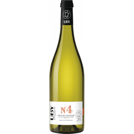 Vin blanc - N°4 Gros et petit Manseng - 75cl Uby vrac-zero-dechet-ecolo-balma-gramont