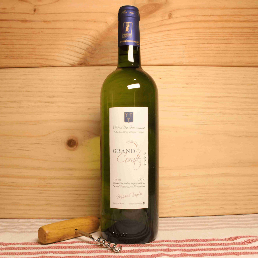 Vin blanc sec - Domaine du Grand Comté - IGP Côte de Gascogne - 75cl Domaine du Grand Comté vrac-zero-dechet-ecolo-balma-gramont