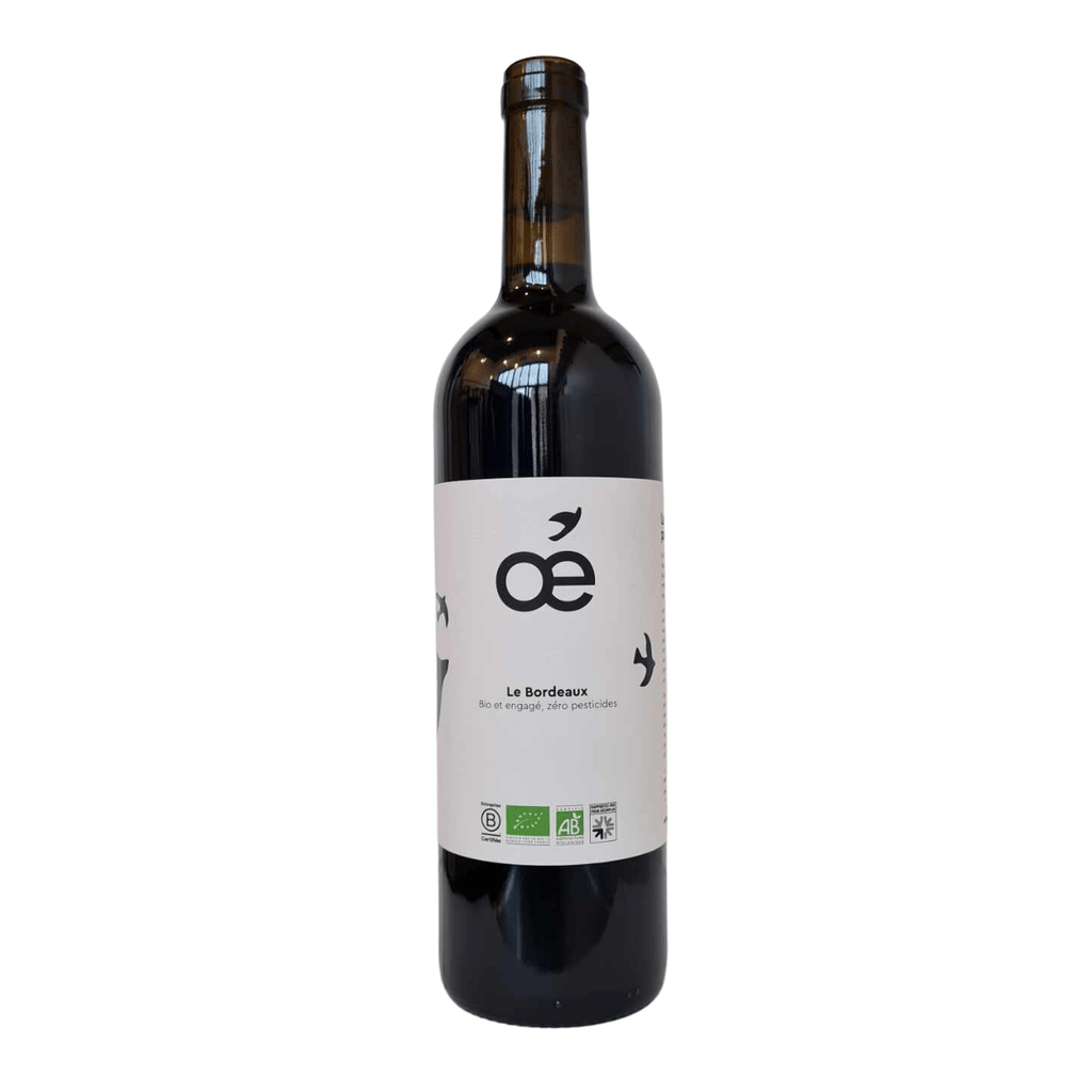 Vin rouge - AOC Bordeaux Oé Bio - 75cl Oé vrac-zero-dechet-ecolo-balma-gramont