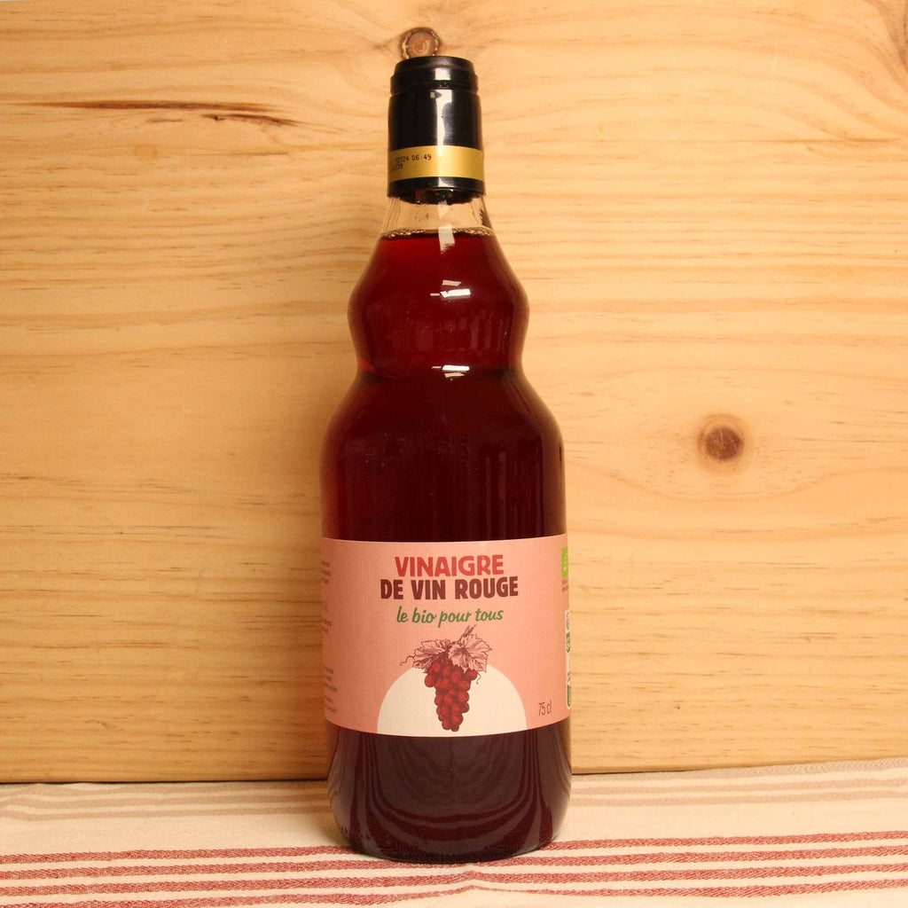 Vinaigre de vin rouge BIO - 75cl Le bio pour tous vrac-zero-dechet-ecolo-balma-gramont