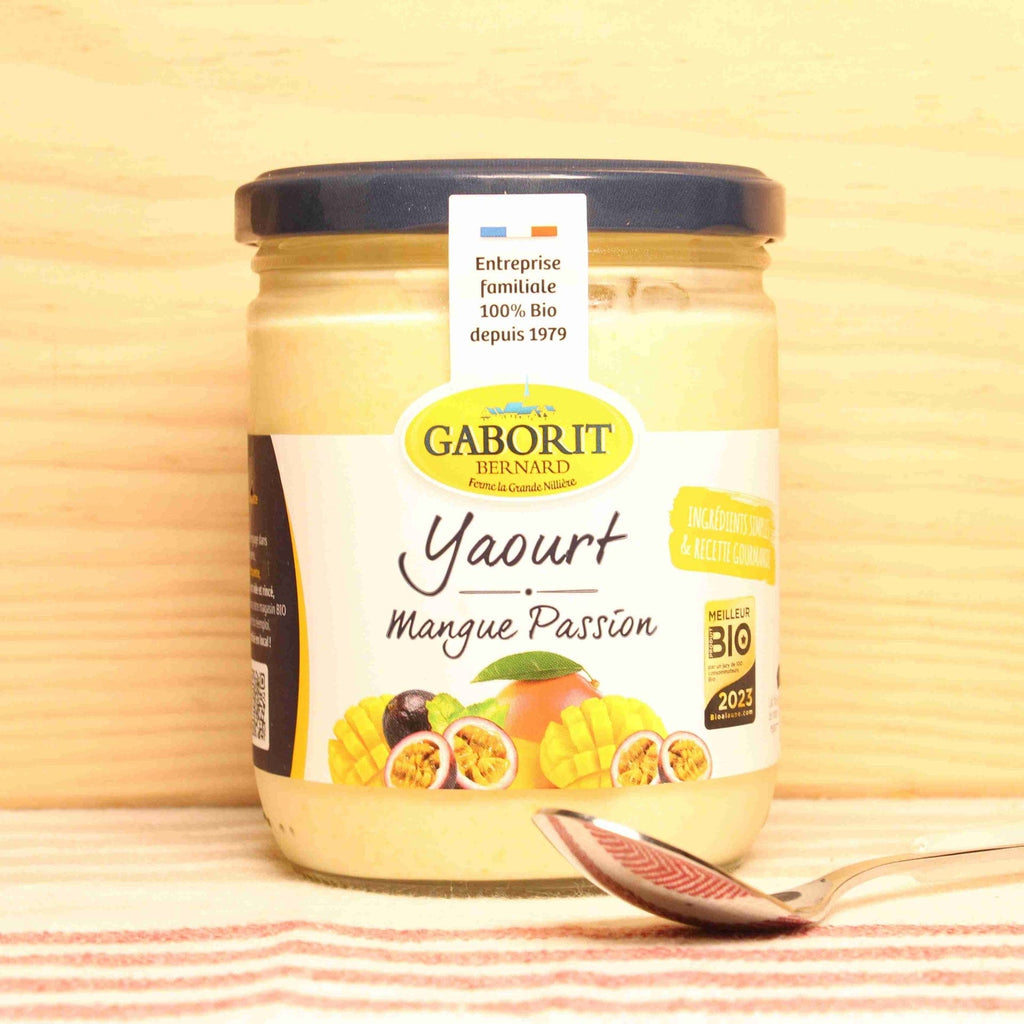 Yaourt brassé Mangue-Passion BIO - 400g Bernard GABORIT vrac-zero-dechet-ecolo-balma-gramont