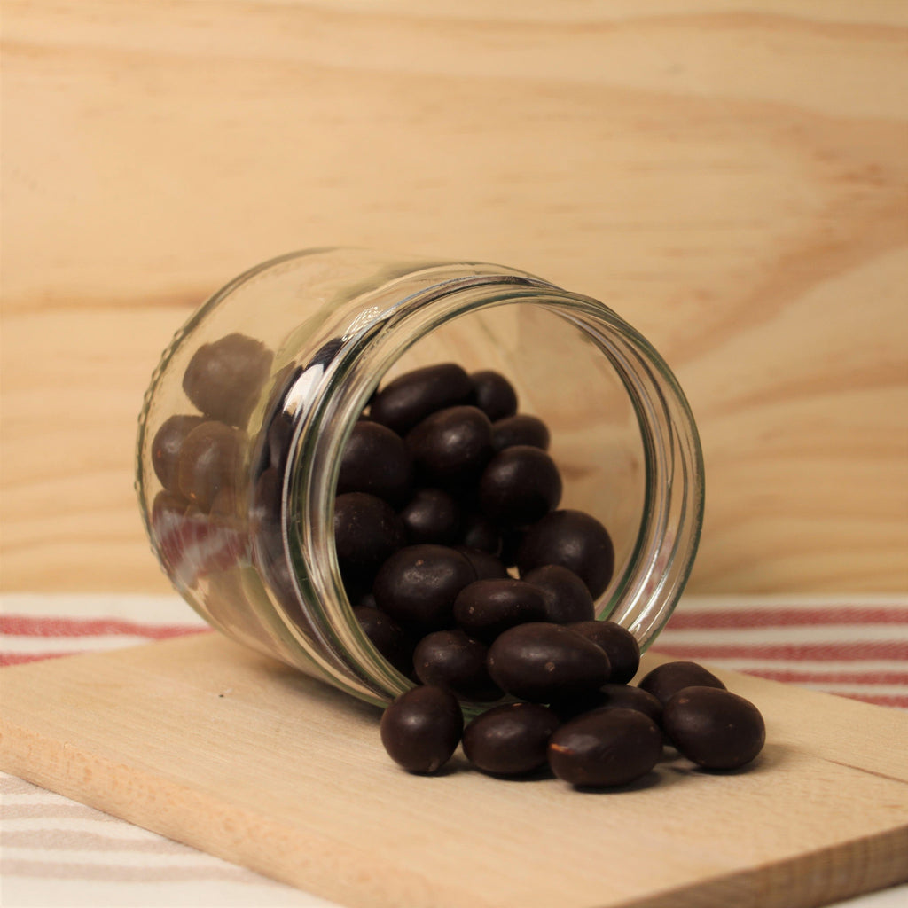 Amandes enrobées chocolat noir BIO - 150g Belledonne vrac-zero-dechet-ecolo-balma-gramont