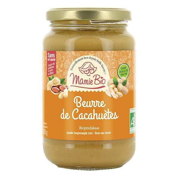 Beurre de cacahuètes 100% bio - 350g Mamie Bio vrac-zero-dechet-ecolo-balma-gramont